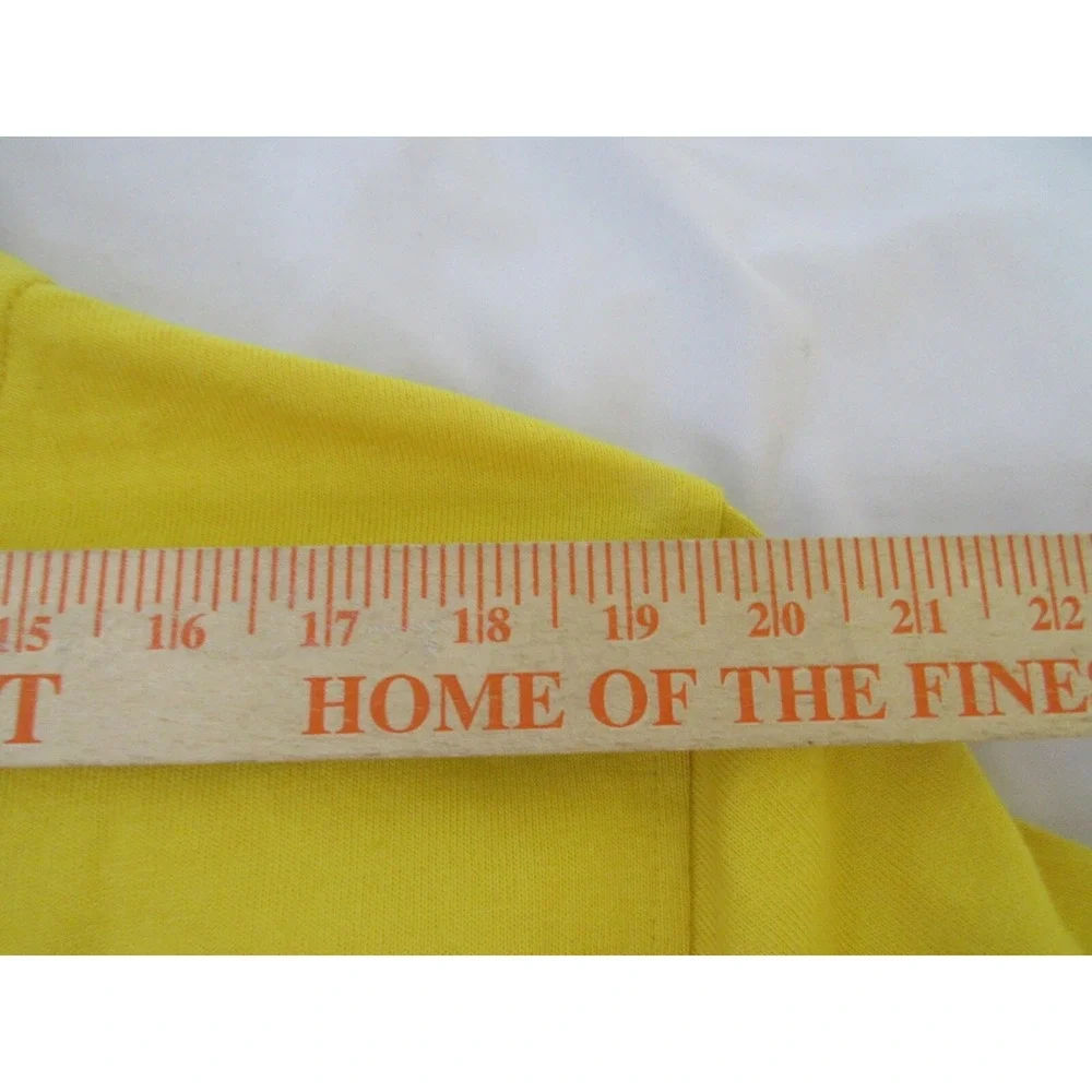 Banana Republic Monogram Yellow Polo Collar Shirt Size‎ S